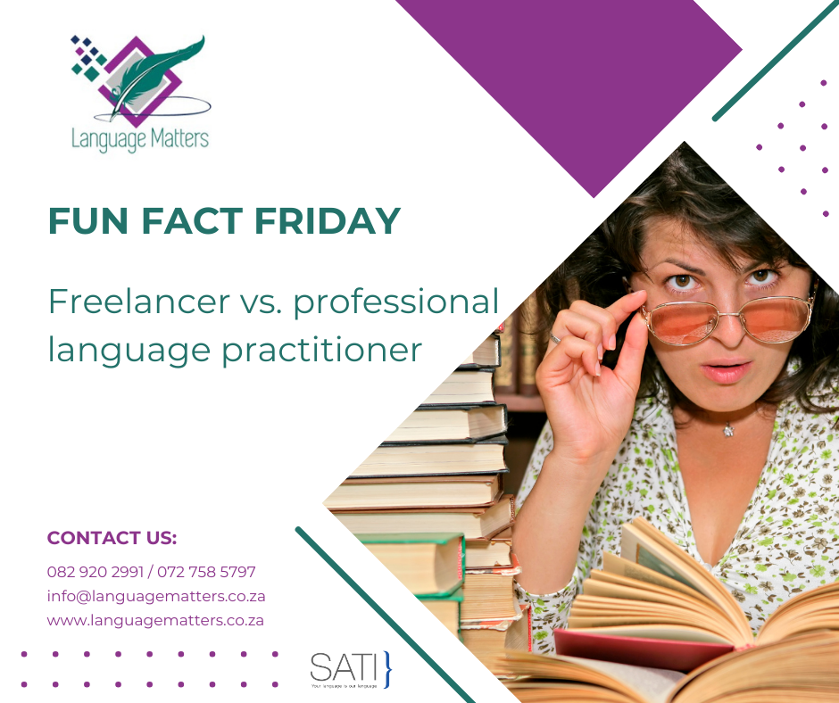 Language Matters